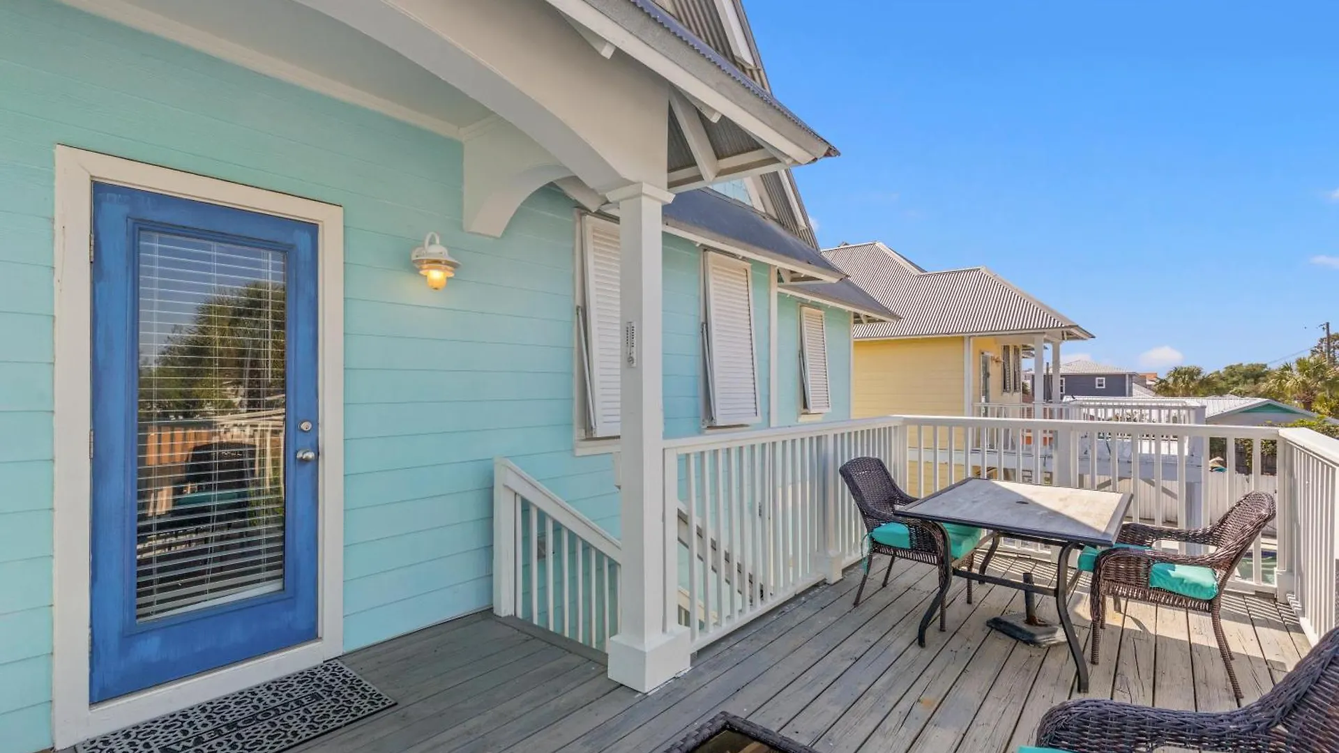 Semesterbostad Seafoam - Beautiful 3Br Home With Heated Private Pool - 4 Min Walk To Beach! Panama City Beach USA