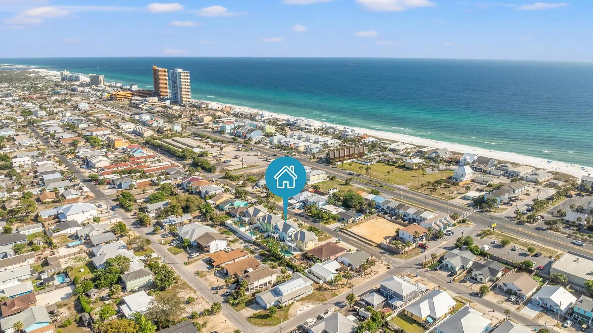 Seafoam - Beautiful 3Br Home With Heated Private Pool - 4 Min Walk To Beach! Panama City Beach