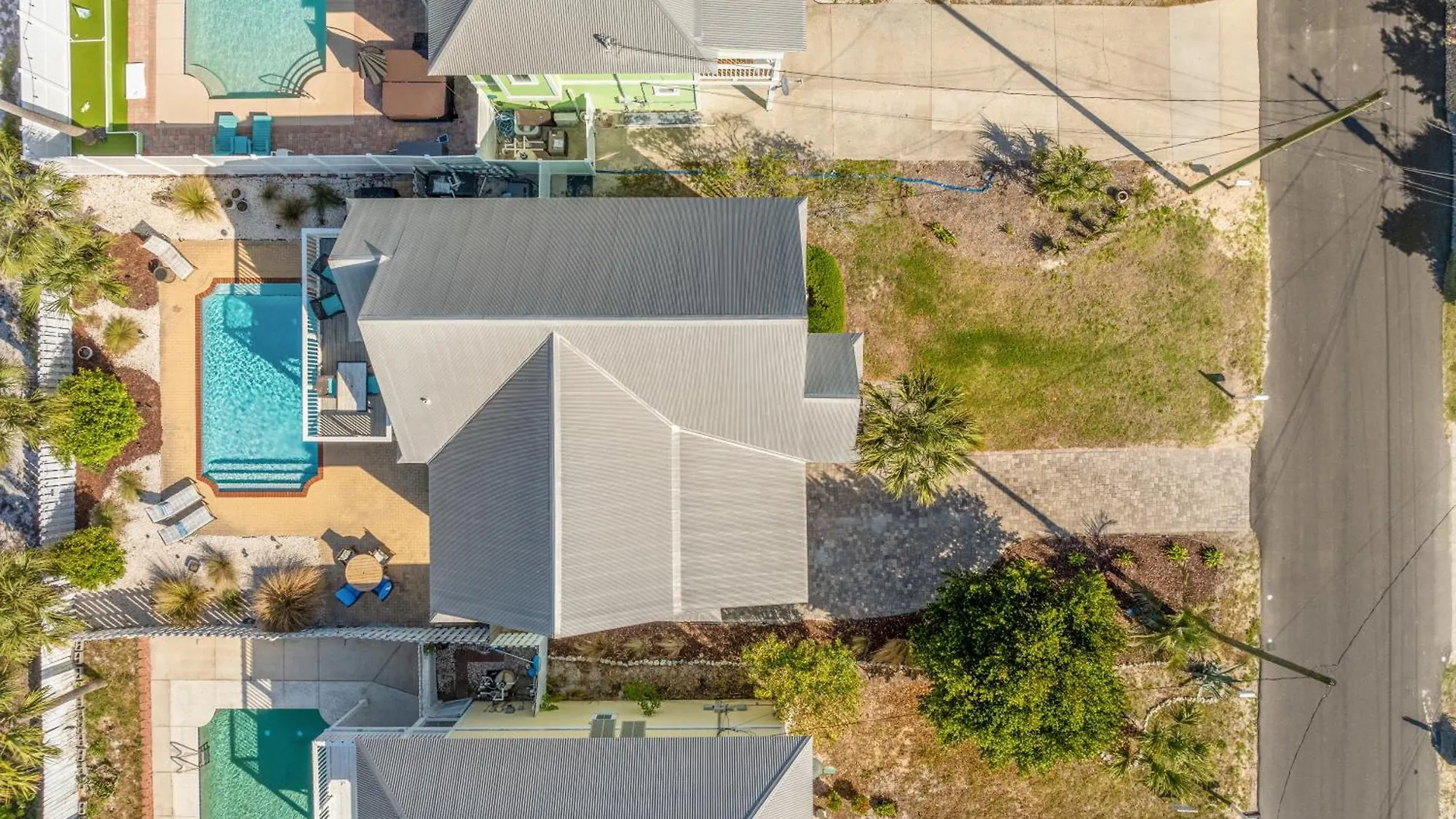 Semesterbostad Seafoam - Beautiful 3Br Home With Heated Private Pool - 4 Min Walk To Beach! Panama City Beach USA