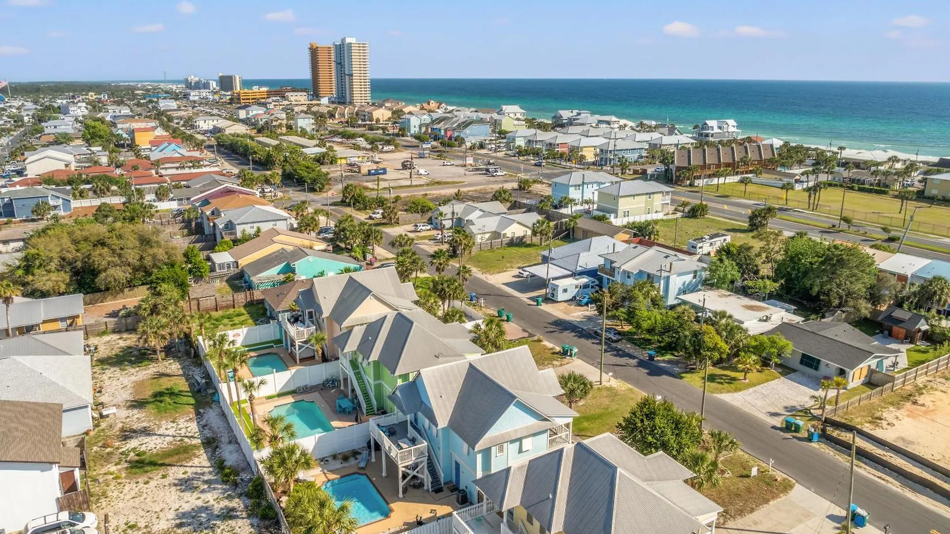 Seafoam - Beautiful 3Br Home With Heated Private Pool - 4 Min Walk To Beach! Panama City Beach USA