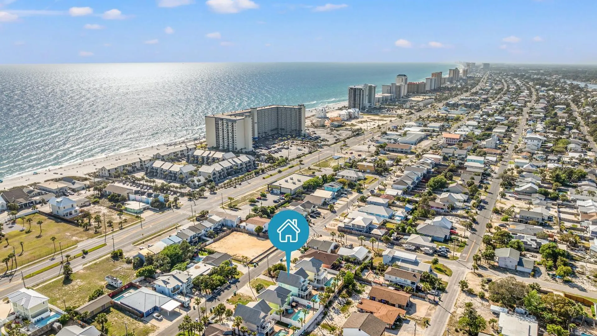 Seafoam - Beautiful 3Br Home With Heated Private Pool - 4 Min Walk To Beach! Panama City Beach