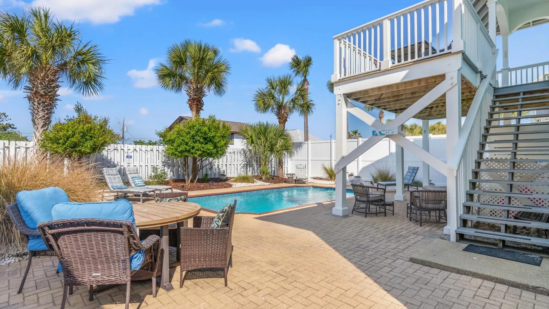 Seafoam - Beautiful 3Br Home With Heated Private Pool - 4 Min Walk To Beach! Panama City Beach